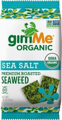 Premium Roasted Seaweed, Sea Salt
