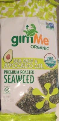 Sea Salt & Avocado Oil Premium Roasted Seaweed