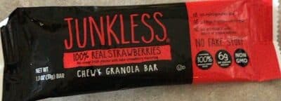 Junkless Strawberry Chewy Granola Bar