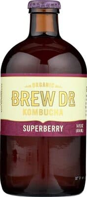 Superberry Raspberry, Blueberry, Oolong Tea Kombucha