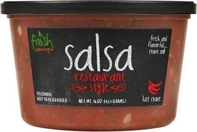 RESTAURANT STYLE SALSA, HOT CRAVE