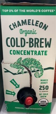 Organic Cold Brew Coffee