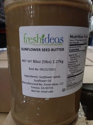 Sunflower Seed Butter