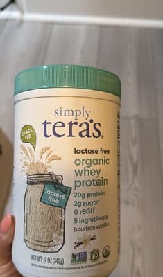 Organic Whey Protein Bourbon Vanilla