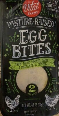 Sun-Dried Tomato, Basil & Mozzarella Cheese Egg Bites