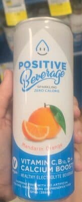 Mandarin Orange Sparkling Zero Calorie Healthy Electrolyte Beverage