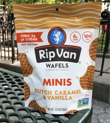 Dutch Caramel & Vanilla European Snack Minis Wafels