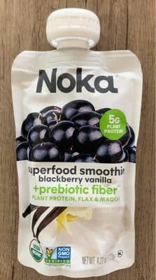 Organic Blackberry/Vanilla Superfood Smoothie