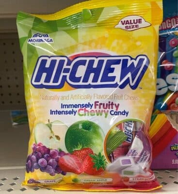 Original Mix Flavored Fruit Chews, Grape, Green Apple, Strawberry