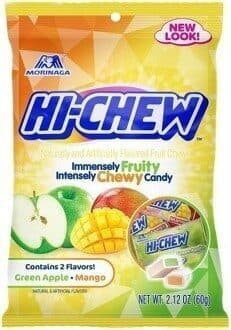 Green Apple, Mango Flavored Fruit Chews