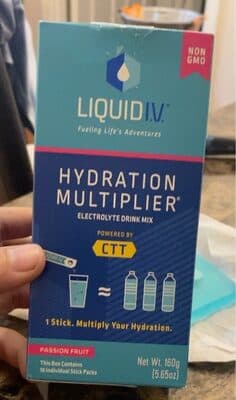 Liquid I.V. Passion Fruit Hydration Multiplier Electrolyte Drink Mix