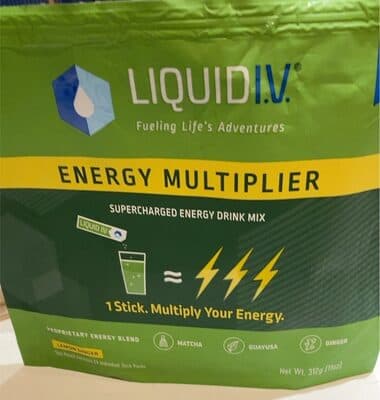 Lemon Ginger Supercharged Energy Multiplier Drink Mix