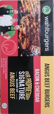 Angus Beef Burgers Bacon & Cheddar