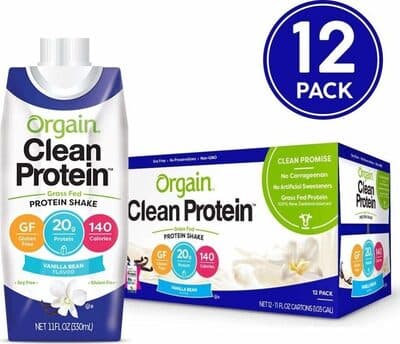 Grass Fed Protein Shake, Vanilla Bean