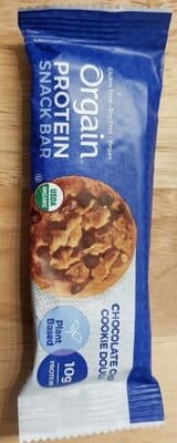 Chocolate Chip Cookie Dough Protein Snack Bar