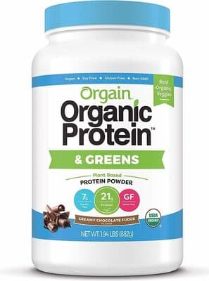 Creamy Chocolate Fudge Plant Based Protein & Greens Powder