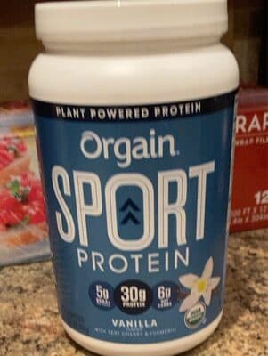Vanilla Flavor with Tart Cherry & Turmeric Protein Powder