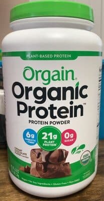 Creamy Chocolate Fudge Flavor Plant Based Protein Powder