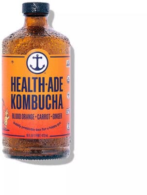 Kombucha A Bubbly Probiotic Tea, Blood Orange-Carrot-Ginger