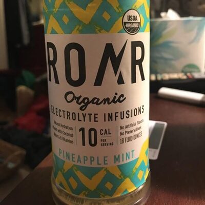 Organic Electrolyte Infusions, Pineapple Mint