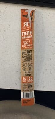 Fiery Habanero Spicy & Smoky Beef Stick