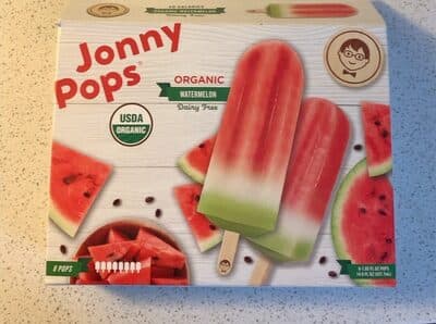 Watermelon Organic Dairy Free Pops