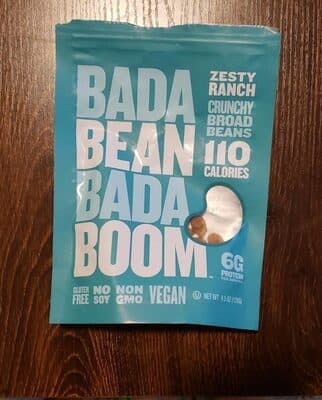 Zesty Ranch Crunchy Broad Beans