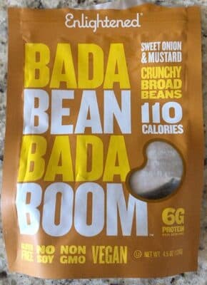 Sweet Onion & Mustard Crunchy Broad Beans