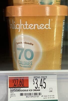 Snickerdoodle Light Ice Cream