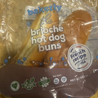 Brioche Hot Dog Buns
