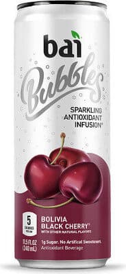 Sparkling Antioxidant Infusion Beverage, Bolivia Black Cherry