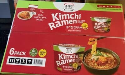Kimchi Ramen Noodle Soup