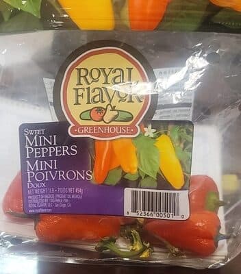Mini peppers