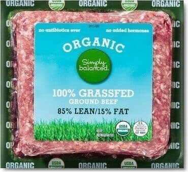 85% LEAN / 15% FAT 100% GRASSFED GROUND BEEF