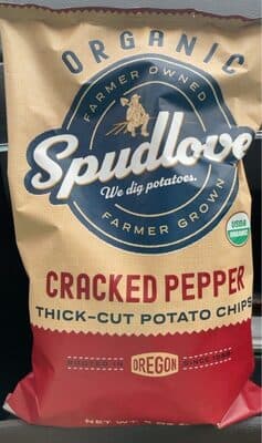 Cracked Pepper Organic Thick-Cut Potato Chips