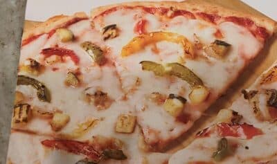 Roasted vegetable pizza