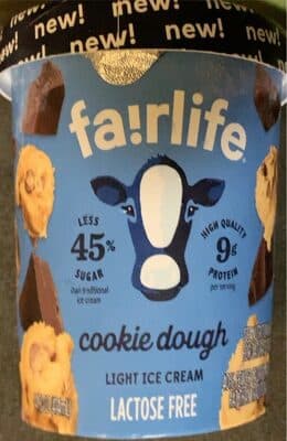 Light Cookie Dough Ice Cream
