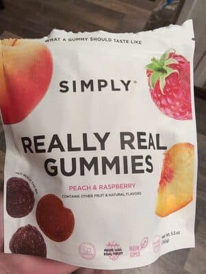 Fruit gummies