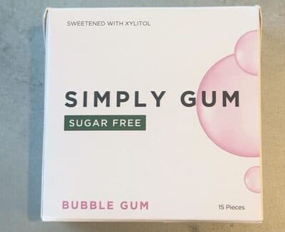 Simply Gum Sugar Free Bubble Gum