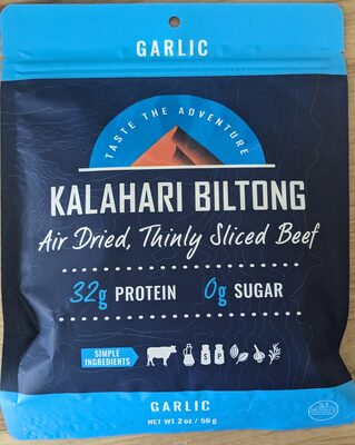 Garlic Air Dried, Thinly Sliced Beef