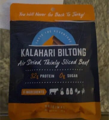 Air Dried, Thinly Sliced Beef