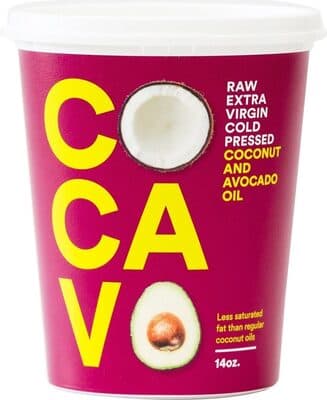 Raw Extra Virgin Cold Pressed Coconut and Avocado Oil