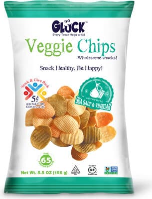 Authentic Sea Salt & Vinegar Veggie Chips