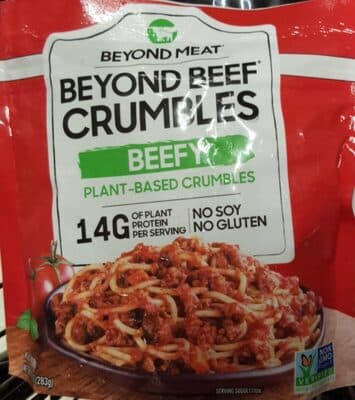 Beefy Beyond Beef Crumbles Plant-Based Crumbles