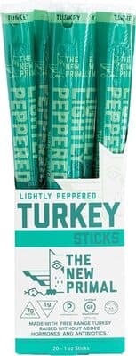 Freerange lightly peppered turkey stick