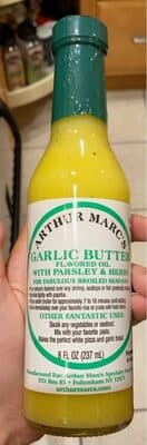 Garlic Butter Flavored Oil with Parsley and Herbs