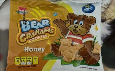 Bear Grahams cookies: honey