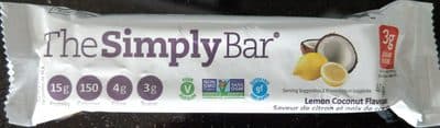 SimplyProtein, Protein Bar, Lemon Coconut