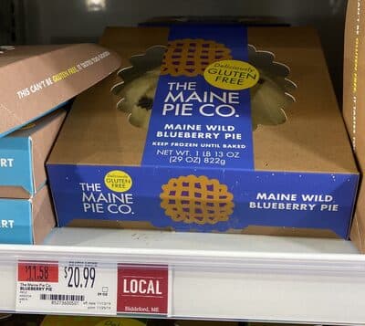 Maine Wild Pie, Blueberry