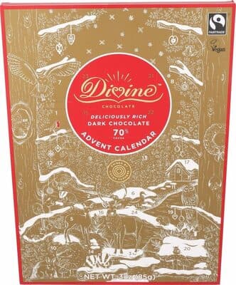 Dark Chocolate Advent Calendar, 70% Cocoa